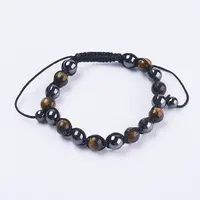 Adjustable Nylon Cord Braided Bead Bracelets
