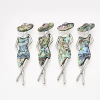 Abalone Shell/Paua Shell Brooches/Pendants
