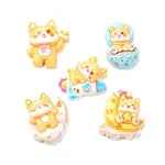 Opaque Resin Animal Decoden Cabochons