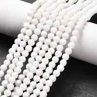 Natural Mashan Jade Round Beads Strands