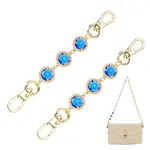 2Pcs Glass Link Bag Handle Extenders