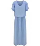 Pri WINDING MAXI dress with elastic waistband