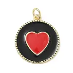 Brass Enamel Pendants