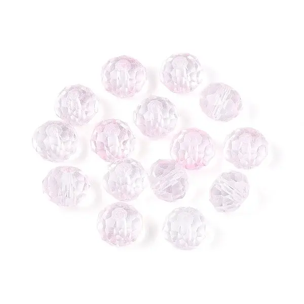 Baking Painted Transparent Glass Beads