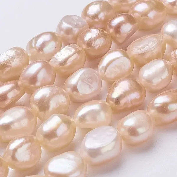 Natural Cultured Freshwater Pearl Beads Strands