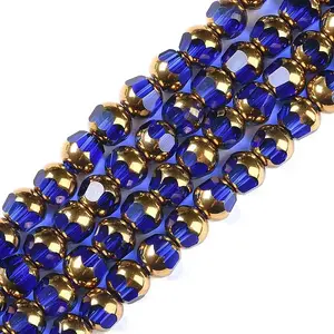 Electroplate Glass Beads Strands