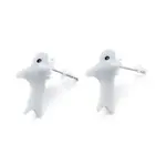 Cute Whale Resin Stud Earrings