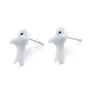 Cute Whale Resin Stud Earrings