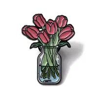 Tulip Flower Enamel Pins
