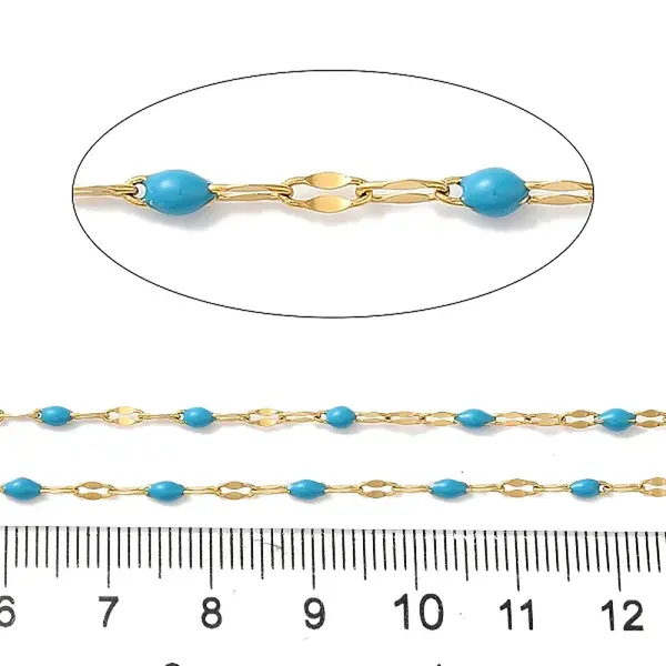 Ion Plating(IP) 304 Stainless Steel Link Chains
