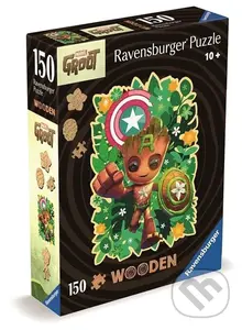 Dřevěné puzzle Groot - puzzle z kategorie Ostatné