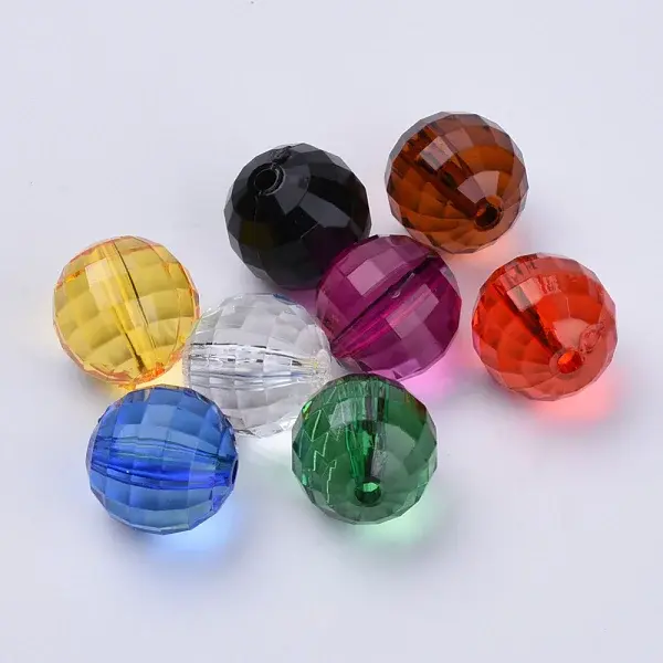 Transparent Acrylic Beads