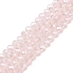 Electroplate Glass Beads Strands