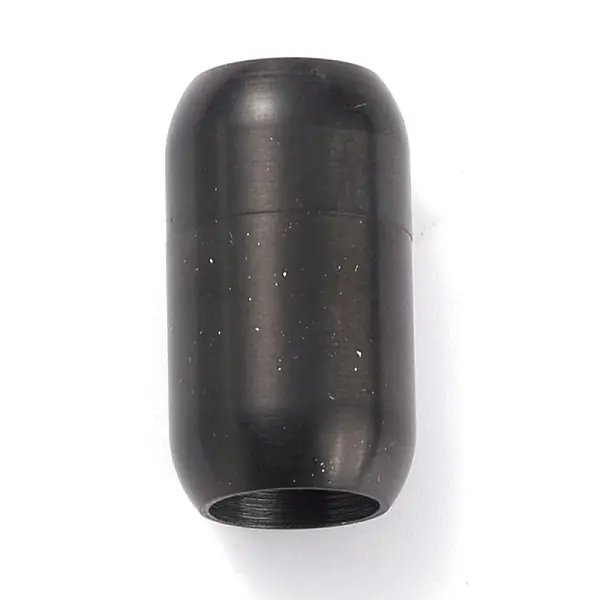 Ion Plating(IP) 304 Stainless Steel Magnetic Clasps with Glue-in Ends