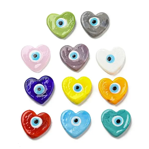 Handmade Evil Eye Lampwork Beads