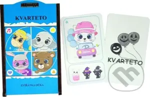 Kvarteto Zvířátka očka - hra z kategorie Karty, pexeso