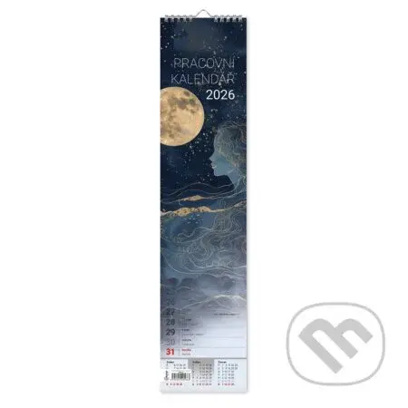Pracovní kalendář 2026 - nástěnný kalendář, kravata