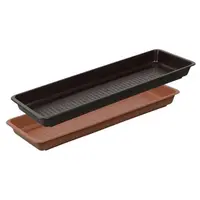 Miska pod truhlík GARDEN hnědá 60cm