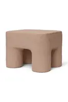 Stolička ferm LIVING Podo Stool růžová barva
