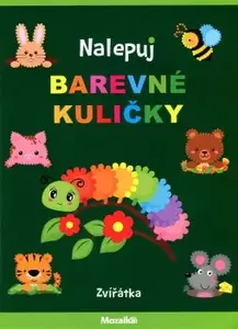 Mozaika - Nalepuj barevné kuličky - Zvířata