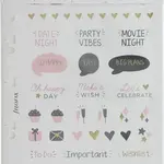 Samolepky Filofax - Confetti (multi-fit)
