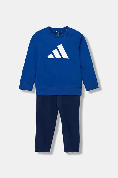 Dětská tepláková souprava adidas tmavomodrá barva, JW2461