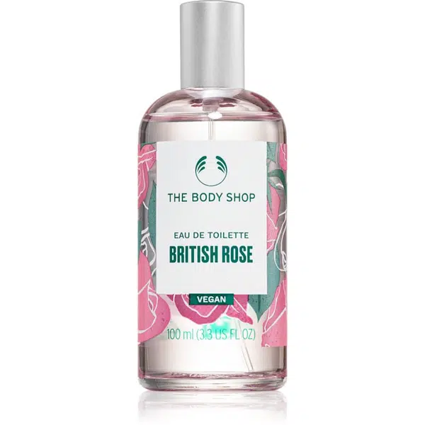 The Body Shop British Rose EDT toaletní voda s vůní květin pro ženy 100 ml