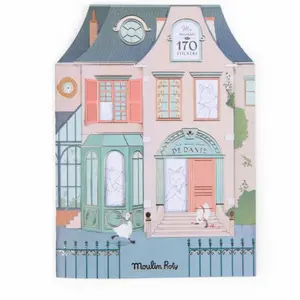 MOULIN ROTY Knížka se samolepkami La Petite Ecole de Danse