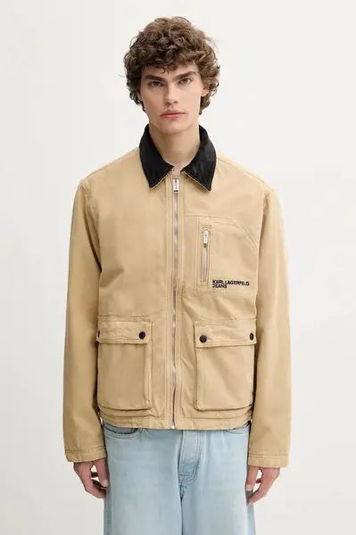 Bavlněná bunda Karl Lagerfeld Jeans