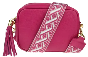 NovaKabelka.cz Bala Fuxia s přídavným popruhem IV