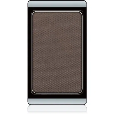 ARTDECO Eye Brow Powder pudr na obočí v praktickém magnetickém pouzdře pro vložení do paletky odstín 18 Cinder Brown 0.8 g