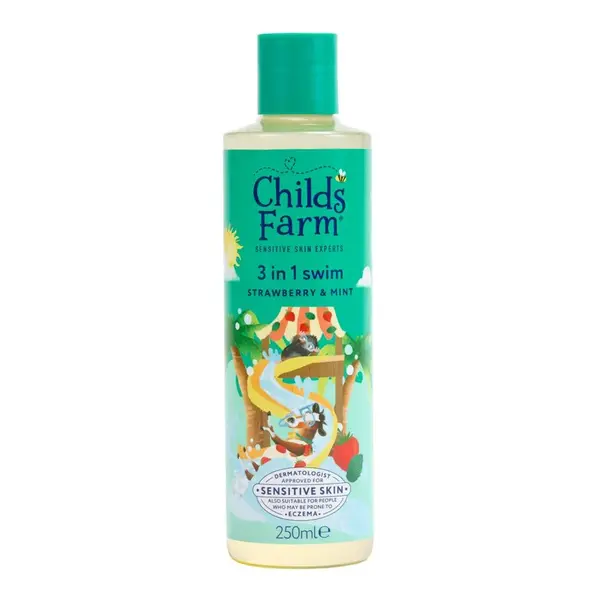Childs Farm 3v1 Sprchový gel, šampon a kondicionér jahoda a máta 250 ml