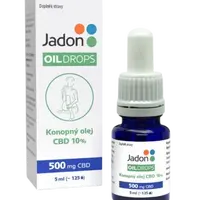 JADON Oil Drops Konopný olej CBD 10% 5 ml