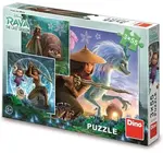 Puzzle 3x55 Raya a kamarádi