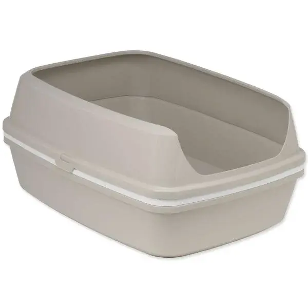 Toaleta Moderna Lift to Sift Large s roštem 50,2x38x23,7cm šedá