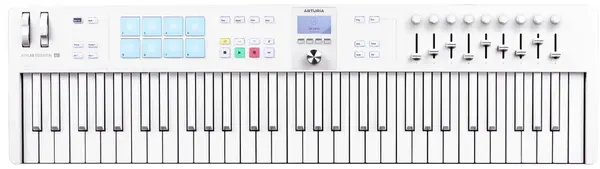 Arturia KeyLab Essential 61 MK3 Alpine White
