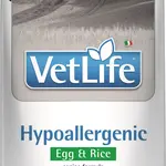 Vet Life Dog Hypoallergenic Egg & Rice 2 kg