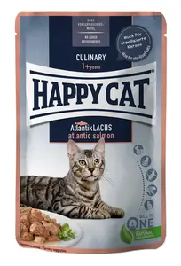 Happy Cat Culinary Atlantik Lachs kapsičky - losos 6 x 85 g