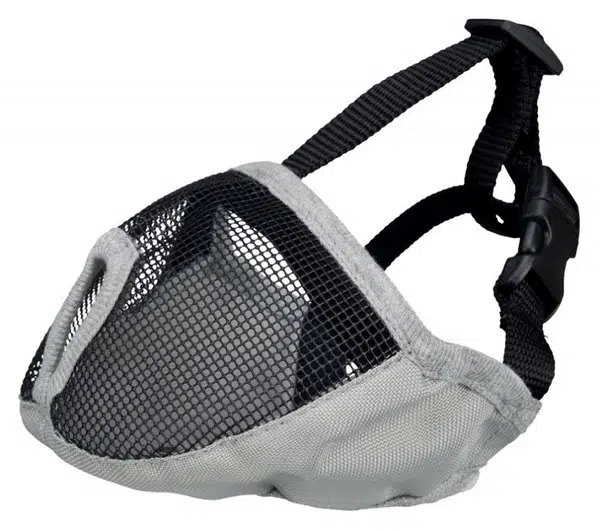Trixie psí náhubok pre krátky nos - sivý S-M (TRX17626) - 31 cm