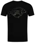 Korda tričko one liner tee black - m