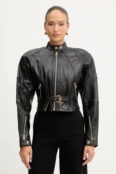 Kožená bunda Versace Jeans Couture