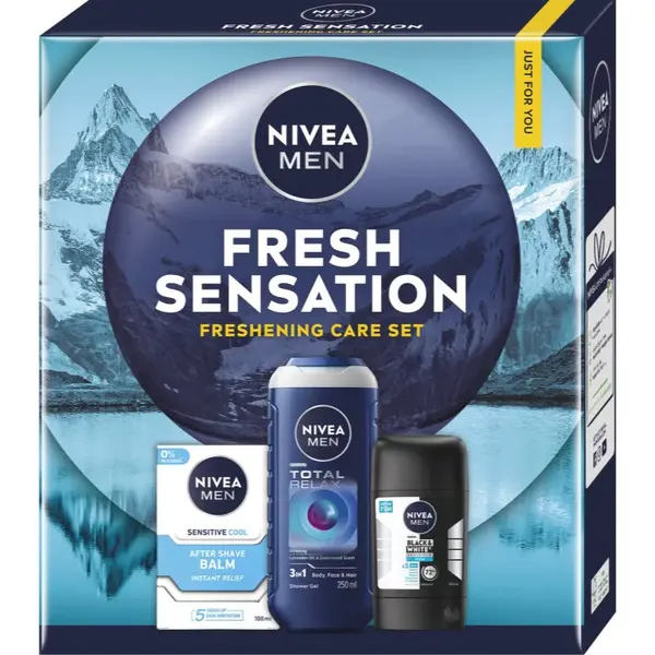 NIVEA MEN Fresh Sensation dárková sada na tělo a obličej