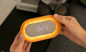 Budík Lumos, viac variant - Gingko Varianta: ovál, jaseň