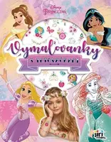 Maľovanky s tetovaním Disney Princezné