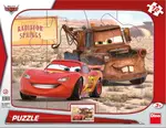 Puzzle Cars: Blesk & Burák 12 dílků deskové