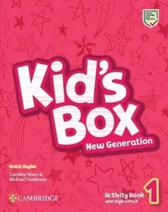 Kid´s Box New Generation 1 Activity Book with Digital Pack - Caroline Nixon, Michael Tomlinson
