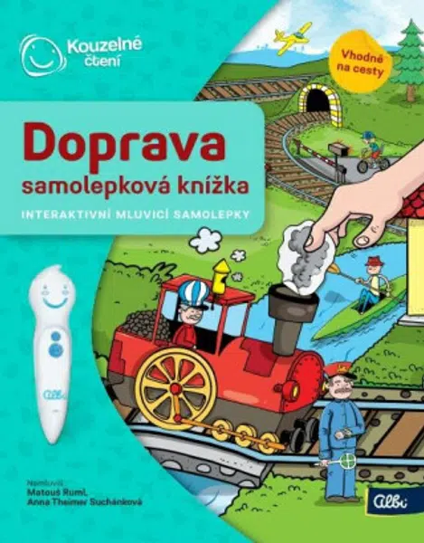 KČ Samolepková knížka Doprava