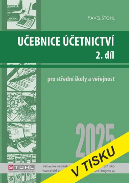 Učebnice Účetnictví II. díl 2025 - Pavel Štohl
