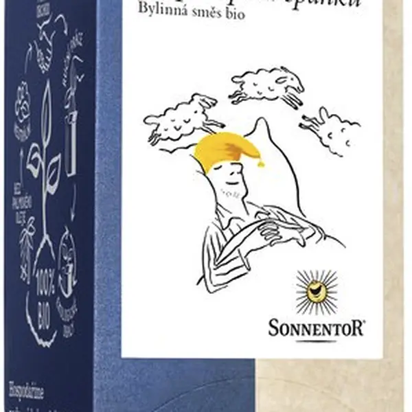 Čepice plná spánku (čaj bio, bylinná směs, porcovaná, 27 g)