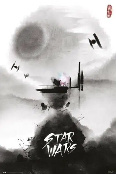 Plakát 61x91,5cm - Star Wars - Ink